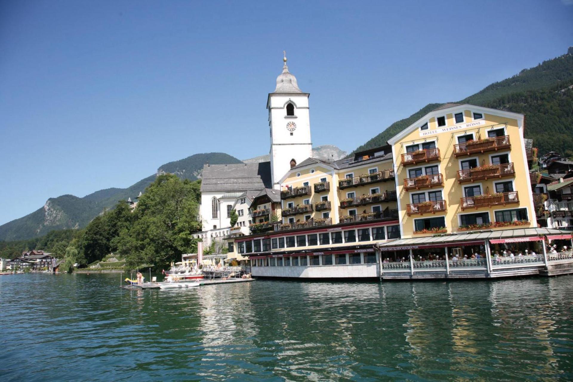 Appartement Loser Mit Indoorpool Und Sauna Bad Goisern Buitenkant foto